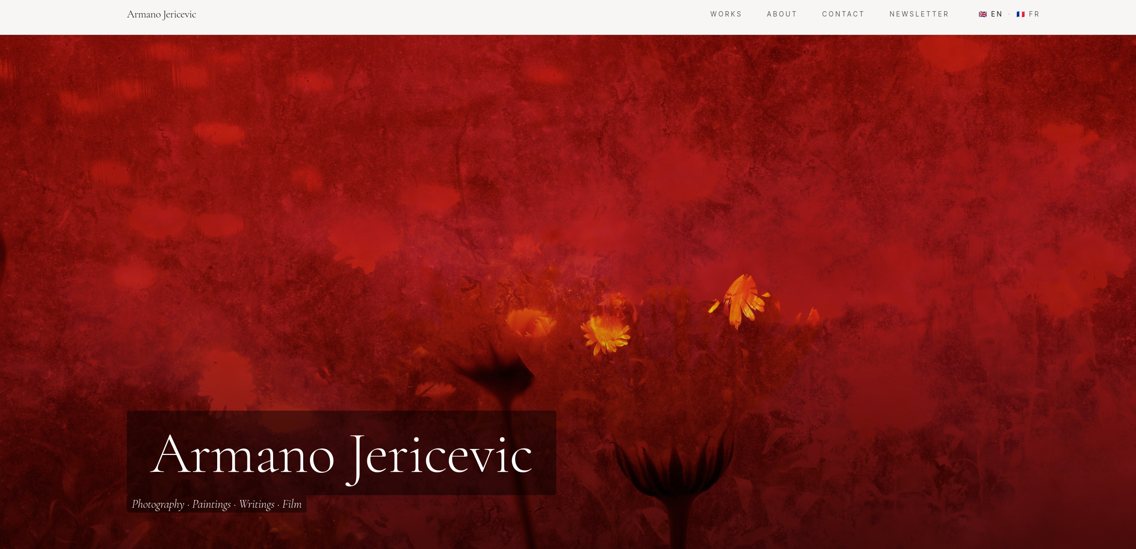 Armano — Artist Website & Digital Archive